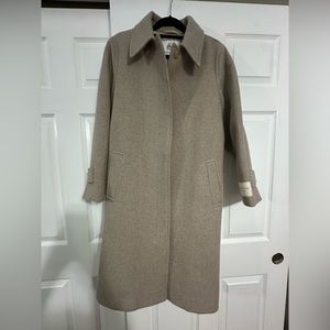 Aritzia Babaton Mack Coat - Heather Almond